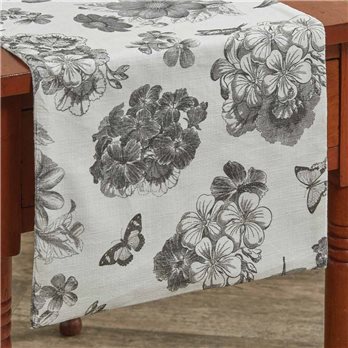 Geranium Table Runner 13X54