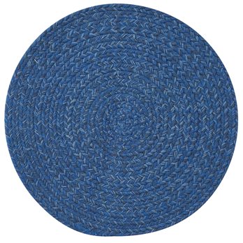 Spice Bin Braided Placemat - Blue Spice