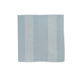 Blue Mist Stripe Woven Napkin