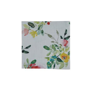 Happy Life Printed Napkin - Floral