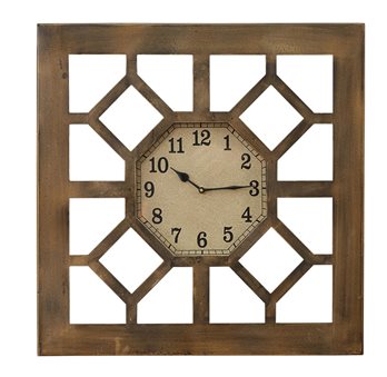 Gate Metal Wall Clock