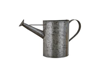 Watering Can Wall Pocket Galvanized