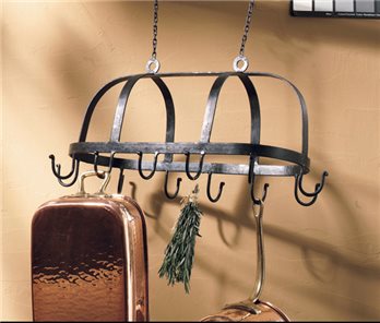 Hanging Pot Rack 25"