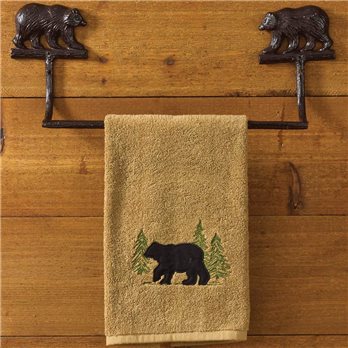 Cast Bear Towel Bar 16