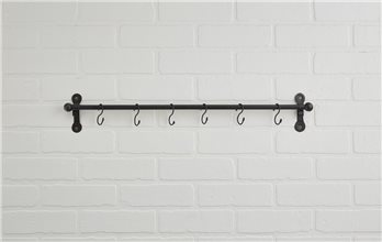 Metal Bar With S Hooks