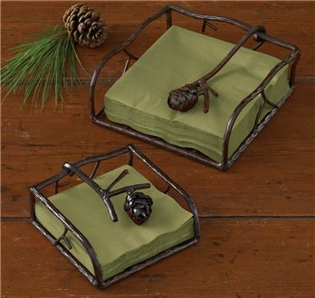 Pine Lodge Lunch Napkin Holder