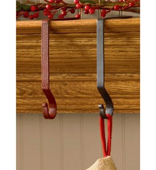 Plain Stocking Hanger Red