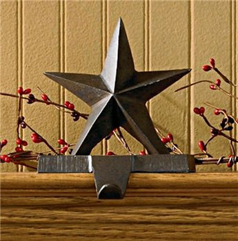 Star Stocking Hanger Iron