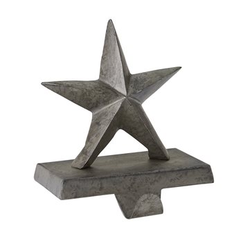 Star Stocking Hanger Galvanized