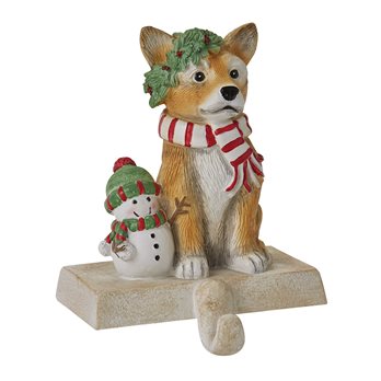 Corgi Stocking Hanger