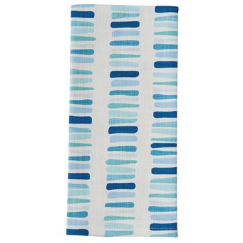 Oceana Blocks Dishtowel