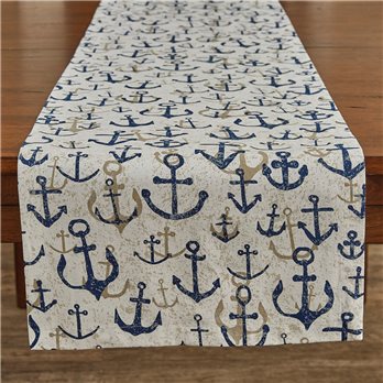 Wayward Anchors Table Runner 15X72