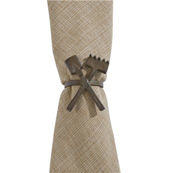 Shovel And Rake Napkin Ring