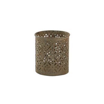 Garden Fretwork Votive Holder