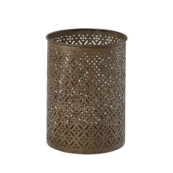 Garden Fretwork Pillar Holder