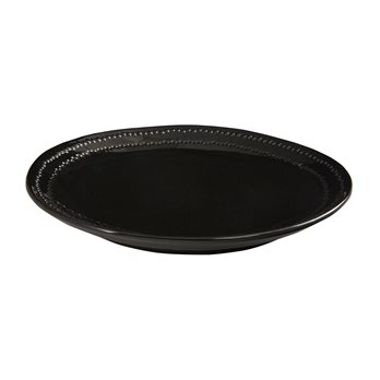 Peyton Dinner Plate - Black