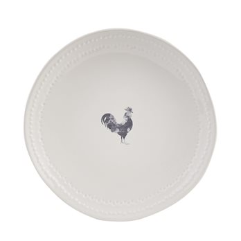 Peyton Salad Plate Rooster