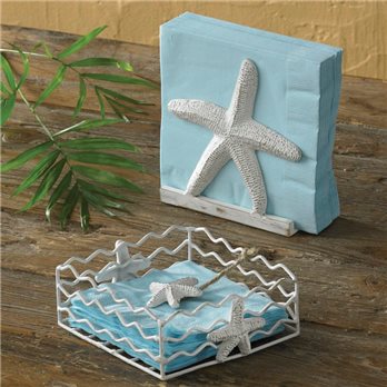 Starfish Beverage Napkin Holder