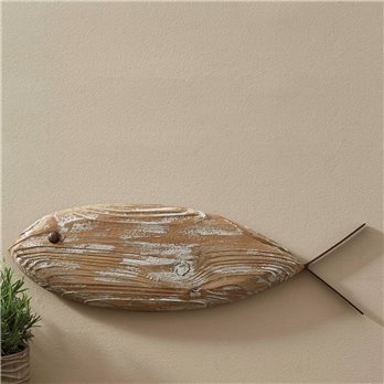 Fish Wood/Metal Wall Art