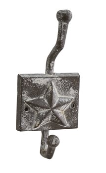 Star Cast Hook Whitewash Tin