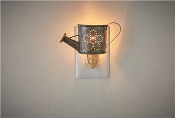 Watering Can Nightlight Galvanized