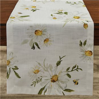 Daisies Table Runner 15X72