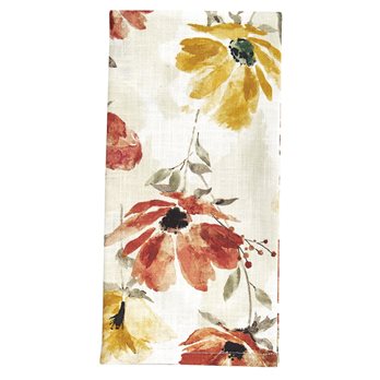 Phoenix Floral Dishtowel