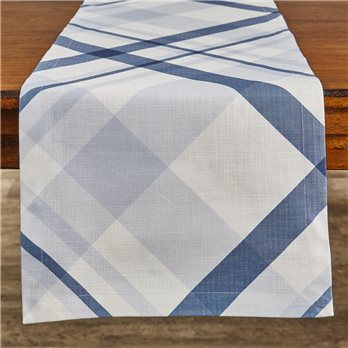 Loxley Plaid Table Runner 15X72