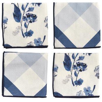 Bailey Floral Dishcloth Set