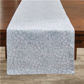 Dahlia Table Runner 15X72