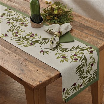 Olives Table Runner 14X90