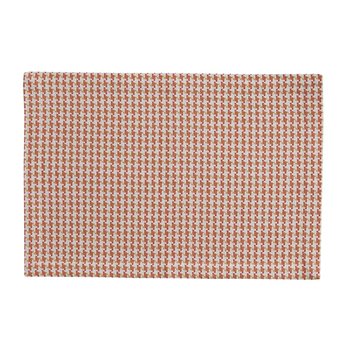 Houndstooth Placemat Sunset