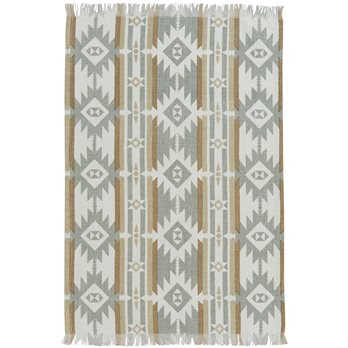 Neutral Aztec Printed Dishtowel