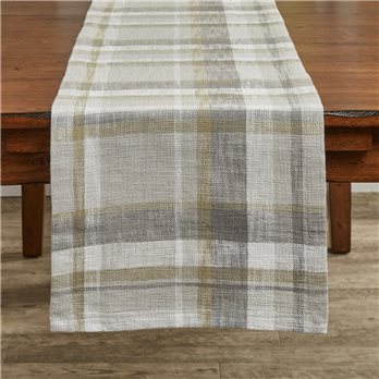 Bennet Plaid Table Runner 15X72