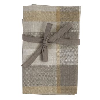 Bennet Plaid Dishtowel Apron