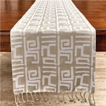 Mica Jacquard Table Runner 15X72