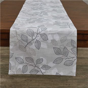 Jungle Leaf Printed Table Runner 15X72