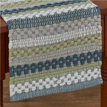 Dew Drop Chindi Table Runner 13X36