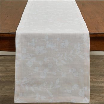 Callie Print Table Runner 15X72 - Blush