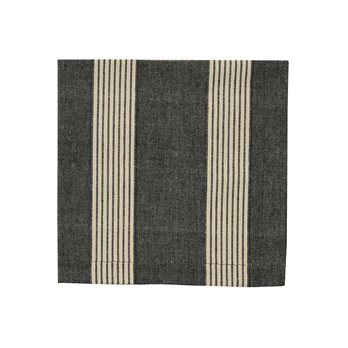 Graphite Stripe Napkin