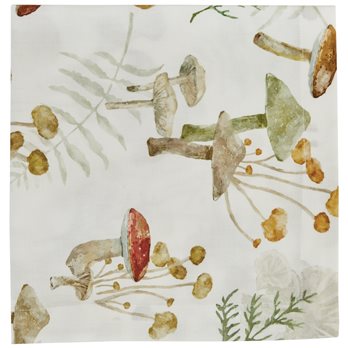 Wild Mushrooms Napkin