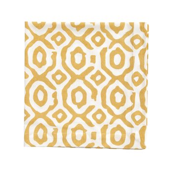 Golden Geo Napkin