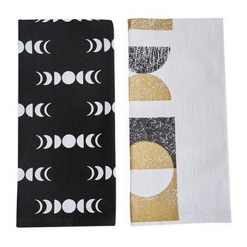 Moon Phase 2 Dishtowel Set