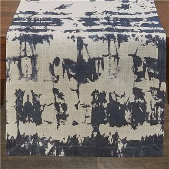 Indigo Printed Table Runner 15X72