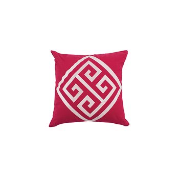 Emb Greek Key Pillow Cover 16"