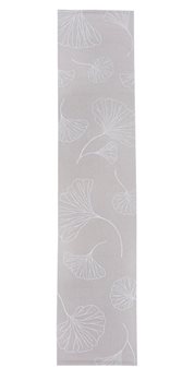 Gingko Table Runner 15X72 Stone