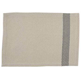 Checkerboard Placemat Gray