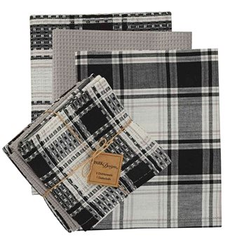 Crossroads 3 Dishtowel/1 Dishcloth Set