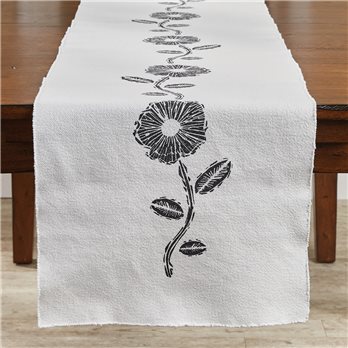 Urban Flower Table Runner 15X72