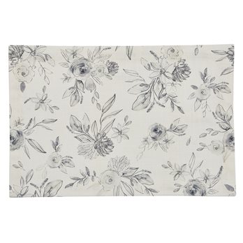 Midnight Floral Placemat